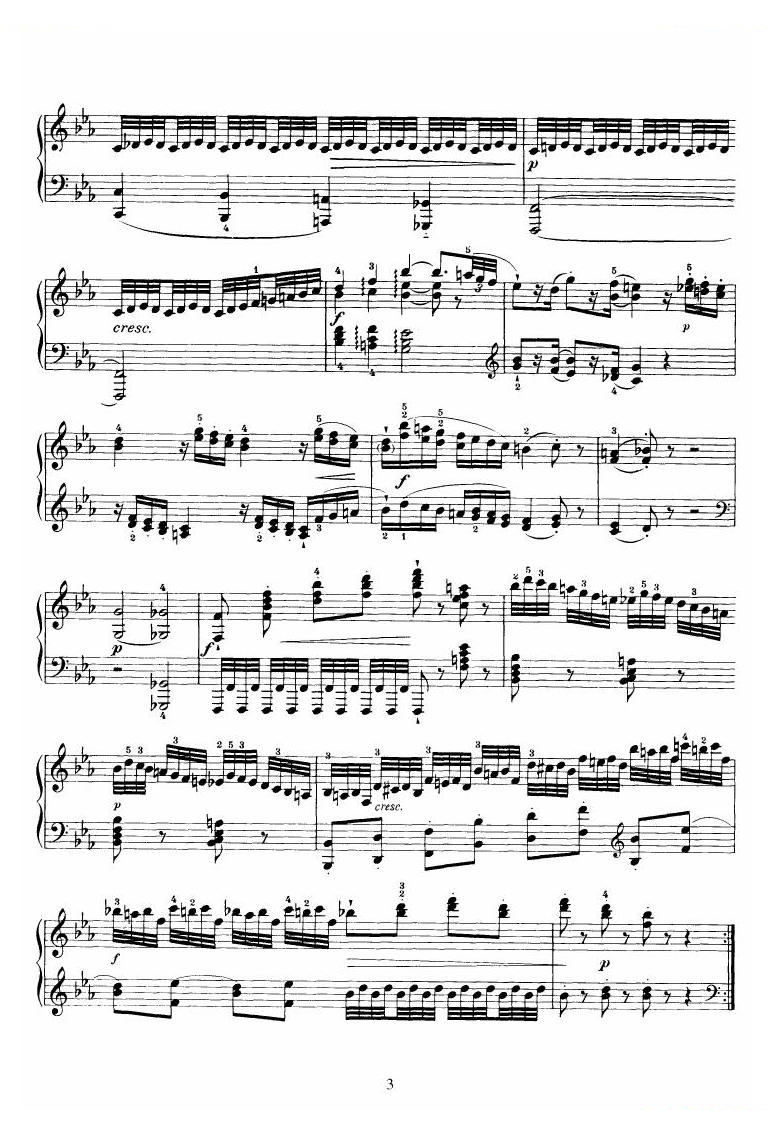 Piano Sonata No 52 in Eb