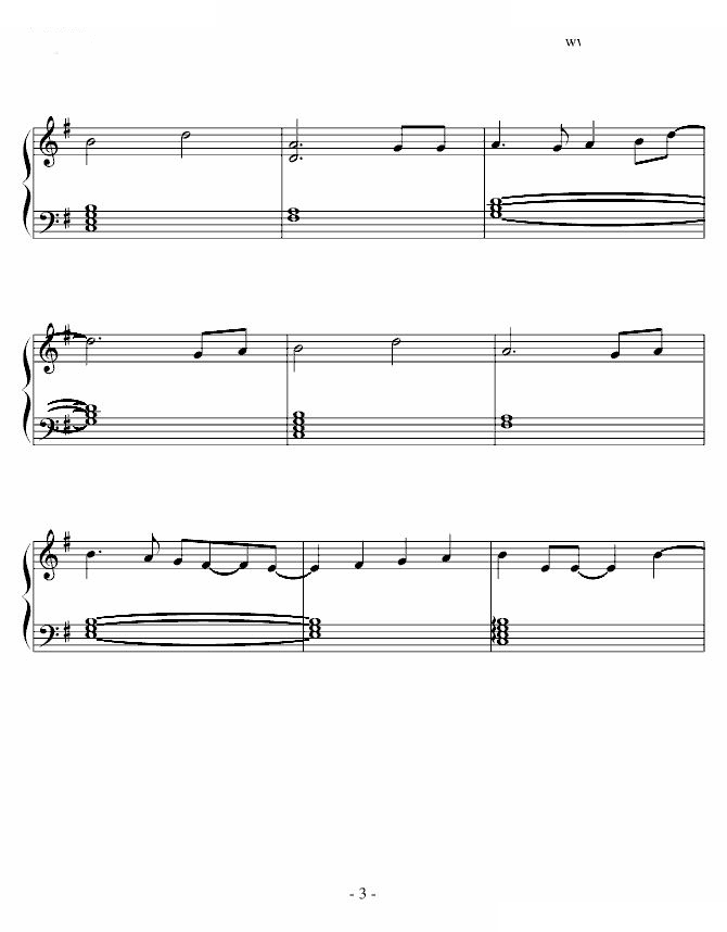 前を向いて（棋魂主题曲钢琴版，按照原版听谱）