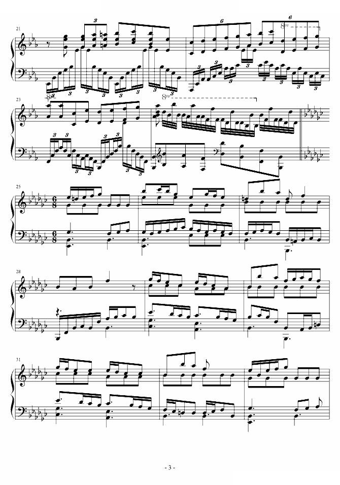降E大调随想曲
