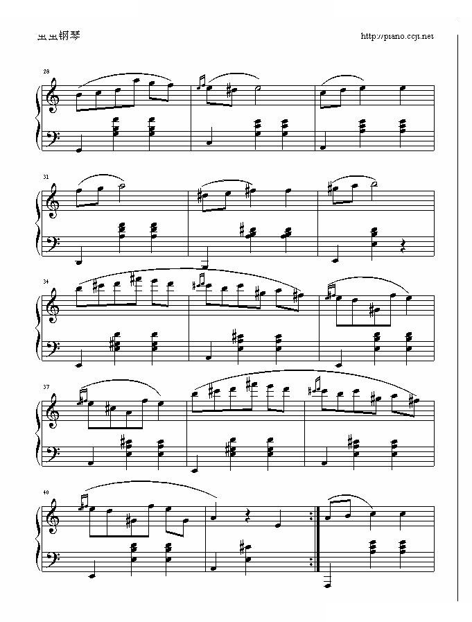 a小调圆舞曲