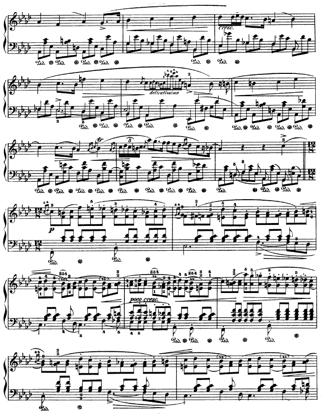 B大调夜曲作品32号 -OP32 NO.2