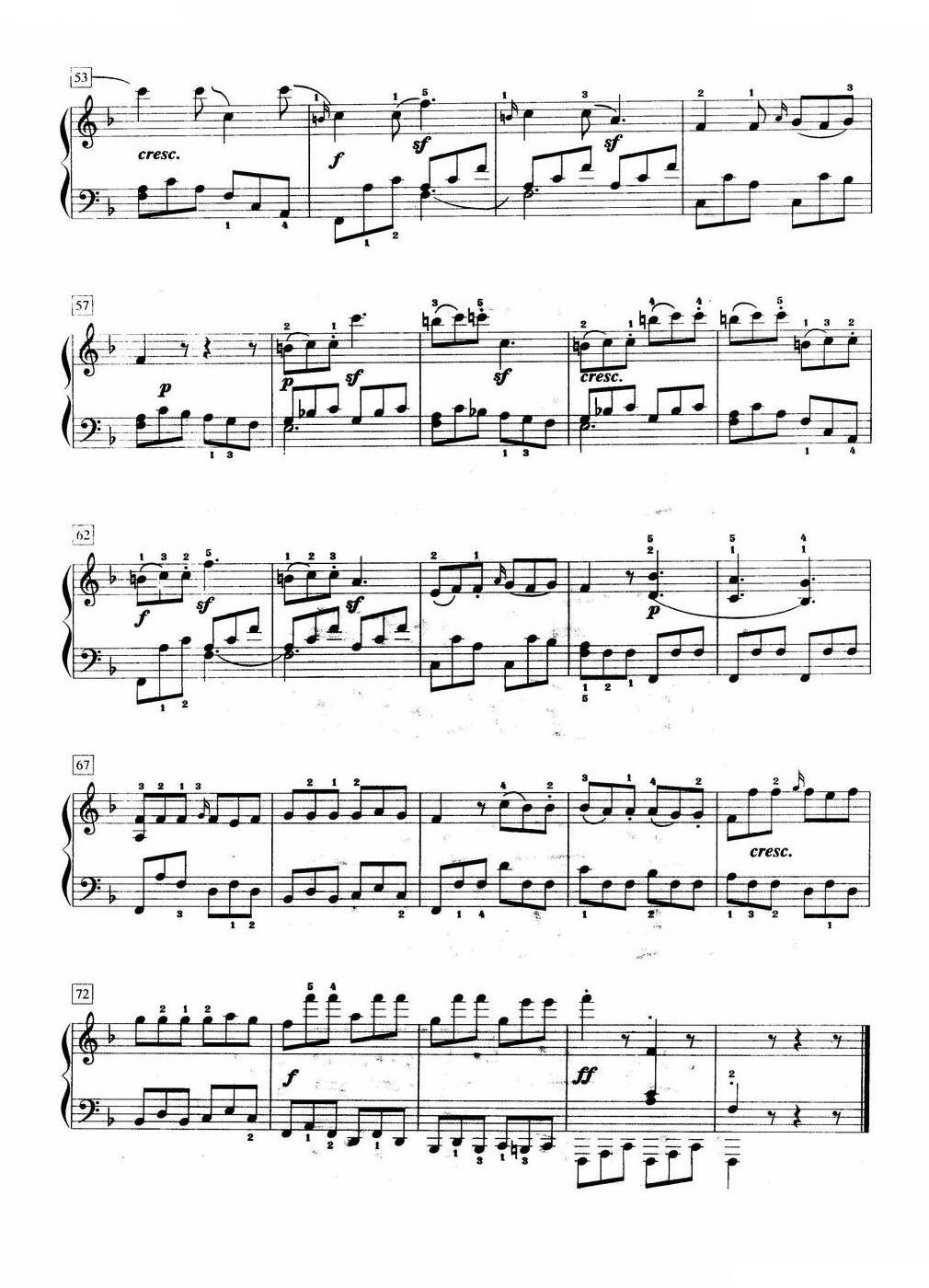 小曲（五级B.2.）