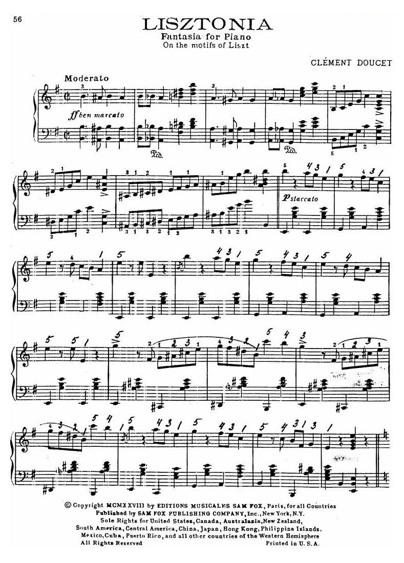 Doucet Lisztonia