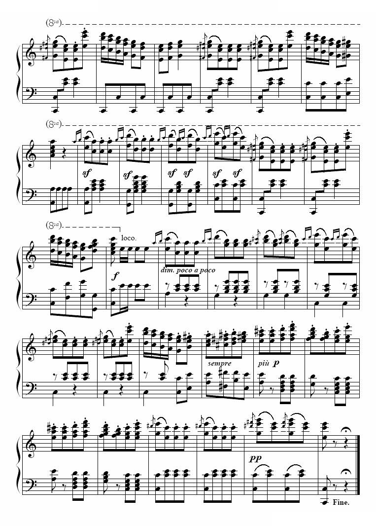 土耳其进行曲 Turkish March