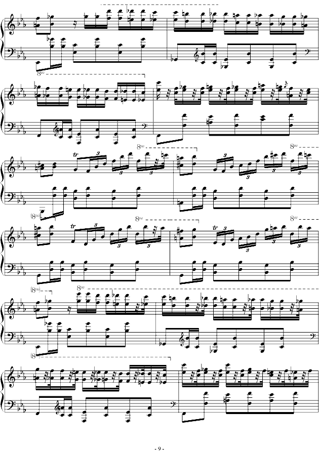 肖邦大波兰舞曲opus22