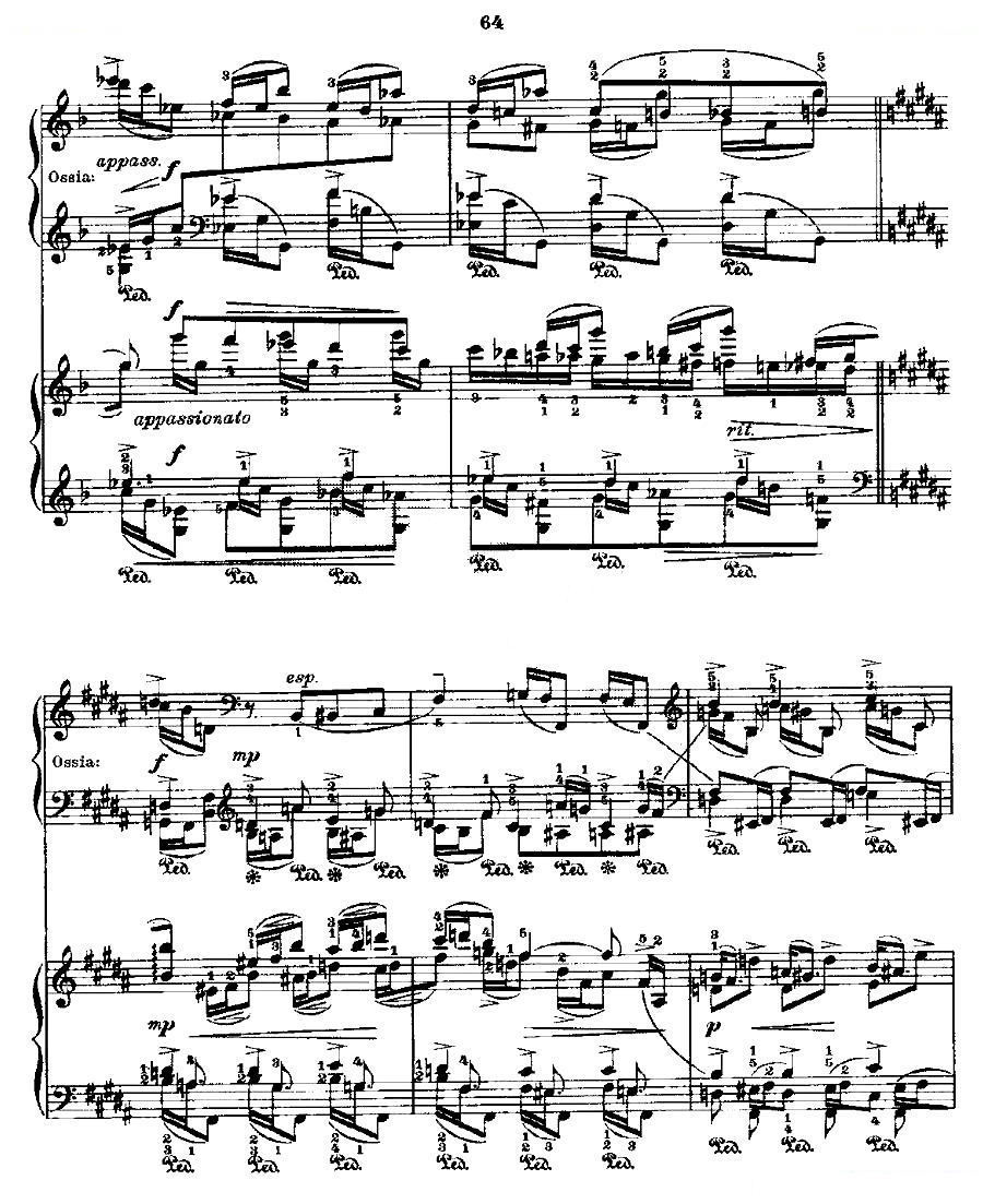肖邦练习曲Fr.Chopin Op.25 No3-1