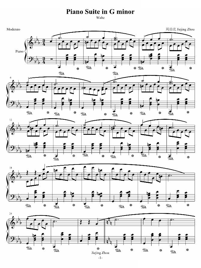 G小调圆舞曲