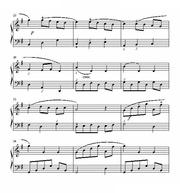小步舞曲-(No.3)