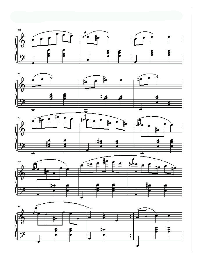 a小调圆舞曲