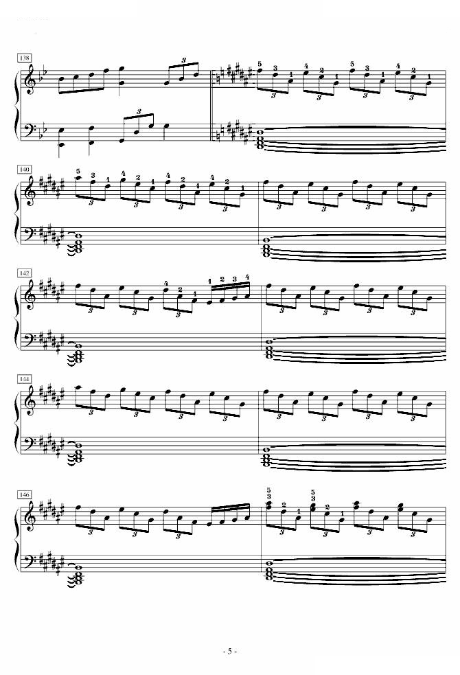 狂気の飛翔幻想響（Part 2）（指法版）