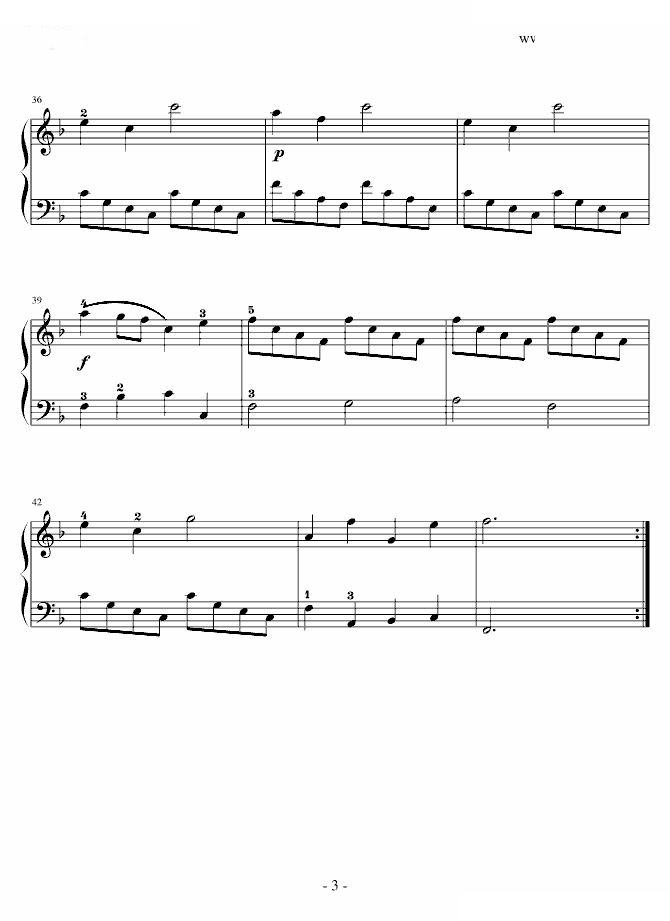 布列舞曲 六级