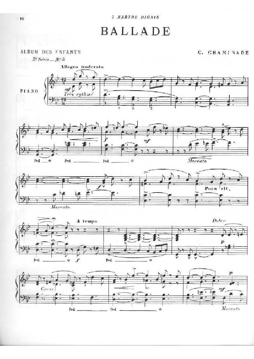 Chaminade Album des enfants 2e série op.126