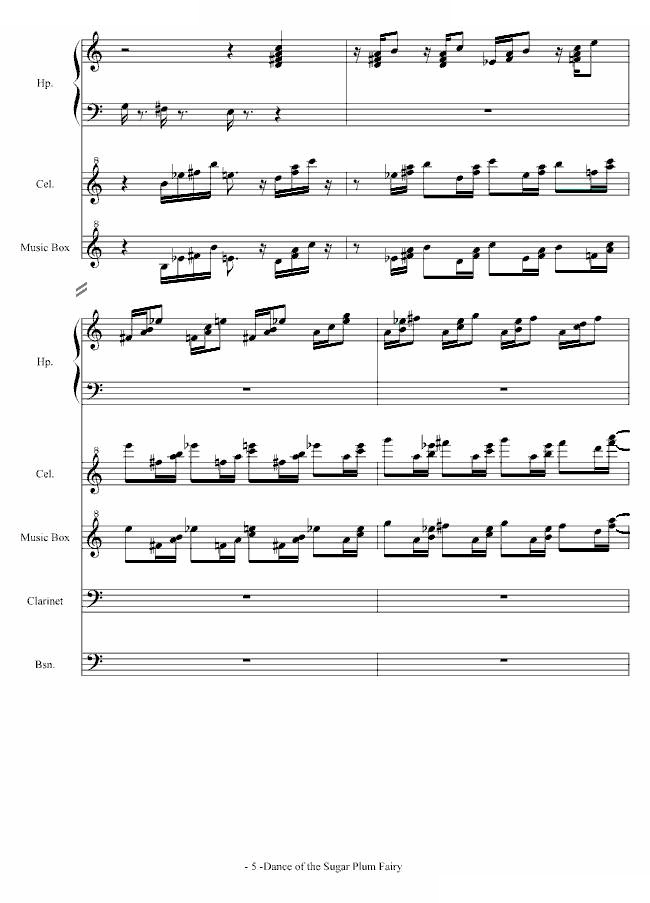 Dance of the Sugar Plum Fairy