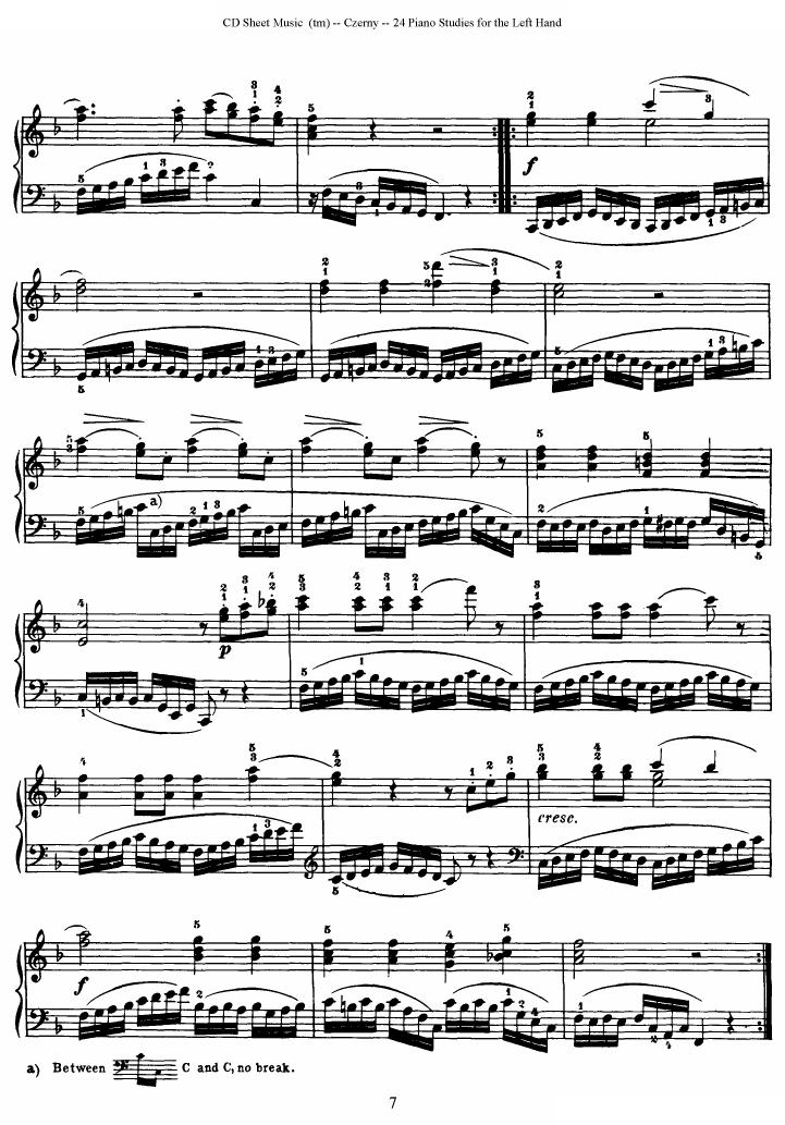 Left Hand Etudes