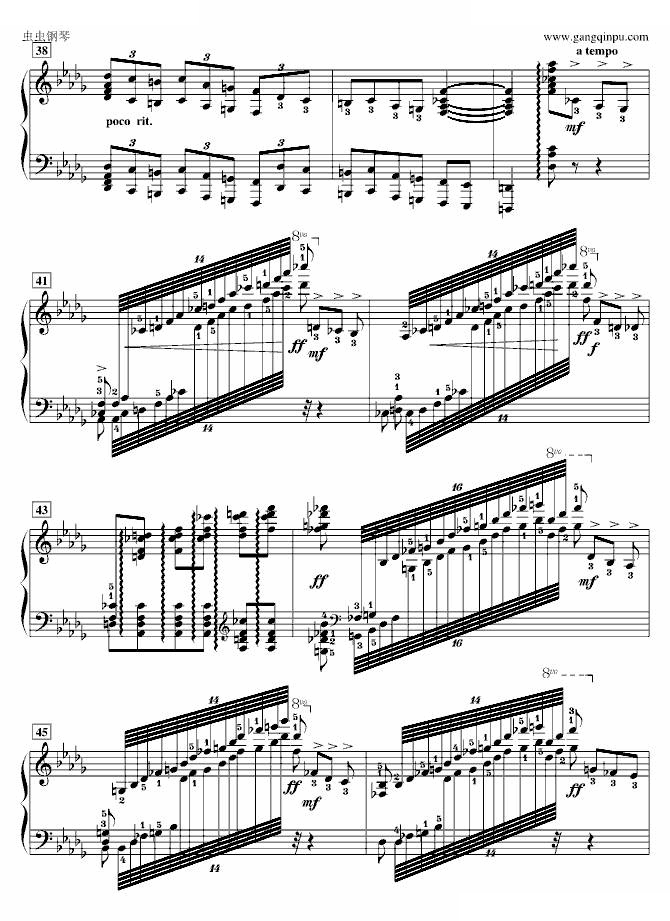 （老柴的）降B小调第一钢琴协奏曲（独奏版）
