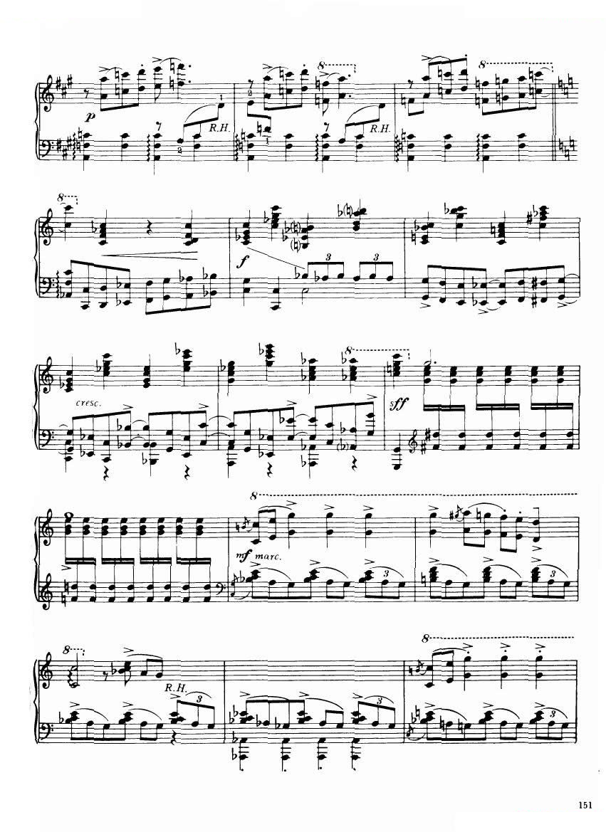 Rhapsody in blue (piano solo)