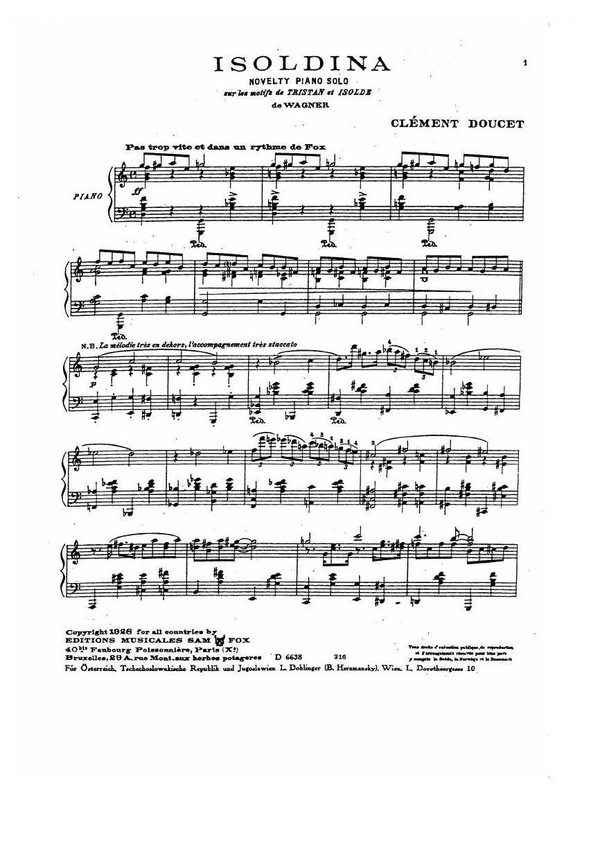 Doucet Wagner Isodina