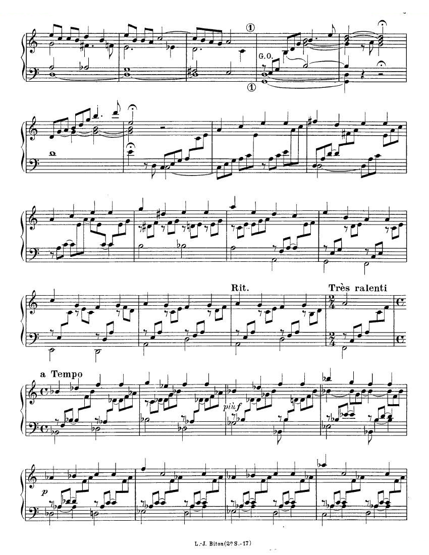Alain, Albert -15 Pieces (organ)