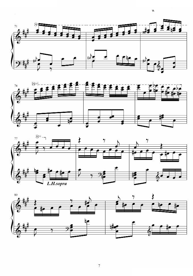 瓦洛多斯土耳其进行曲原版