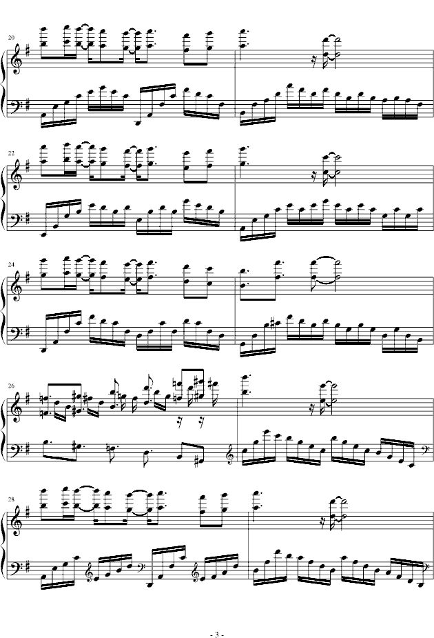 bebu silvette‘s piano （爱情公寓2）