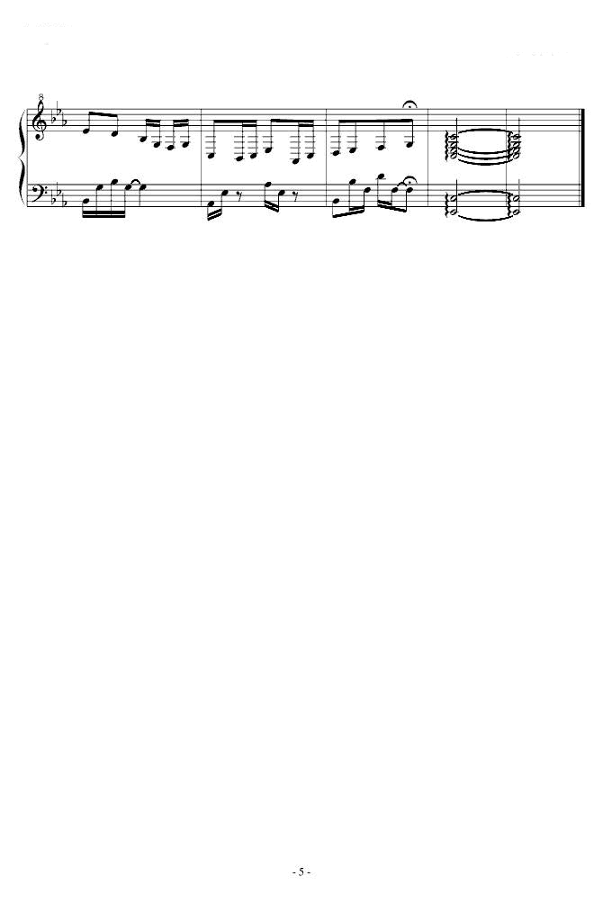 夜的钢琴曲 修改版