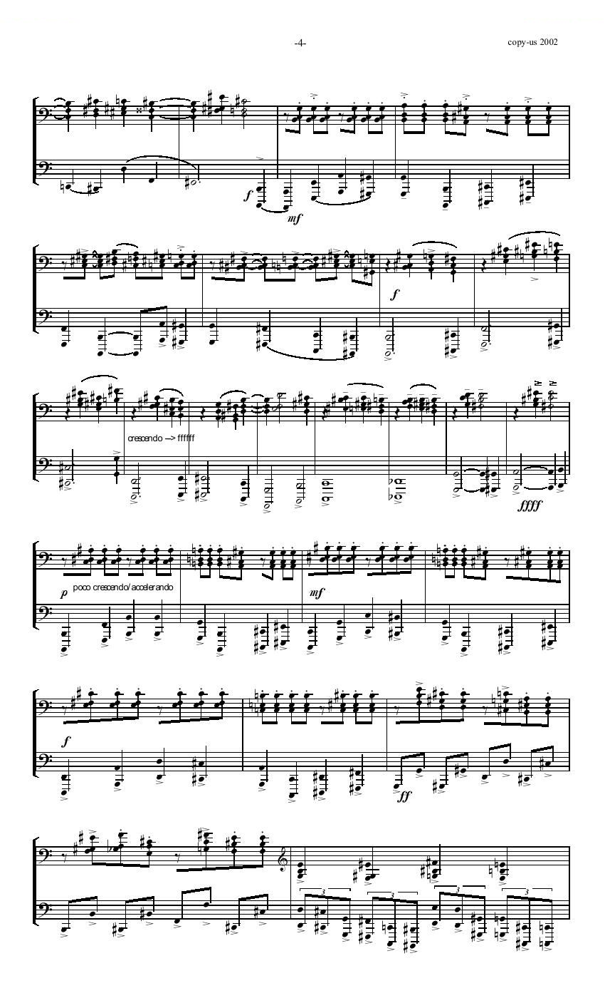 Heiner Frost Toccata for piano