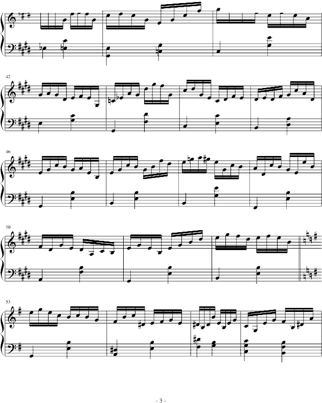 E大调回旋曲
