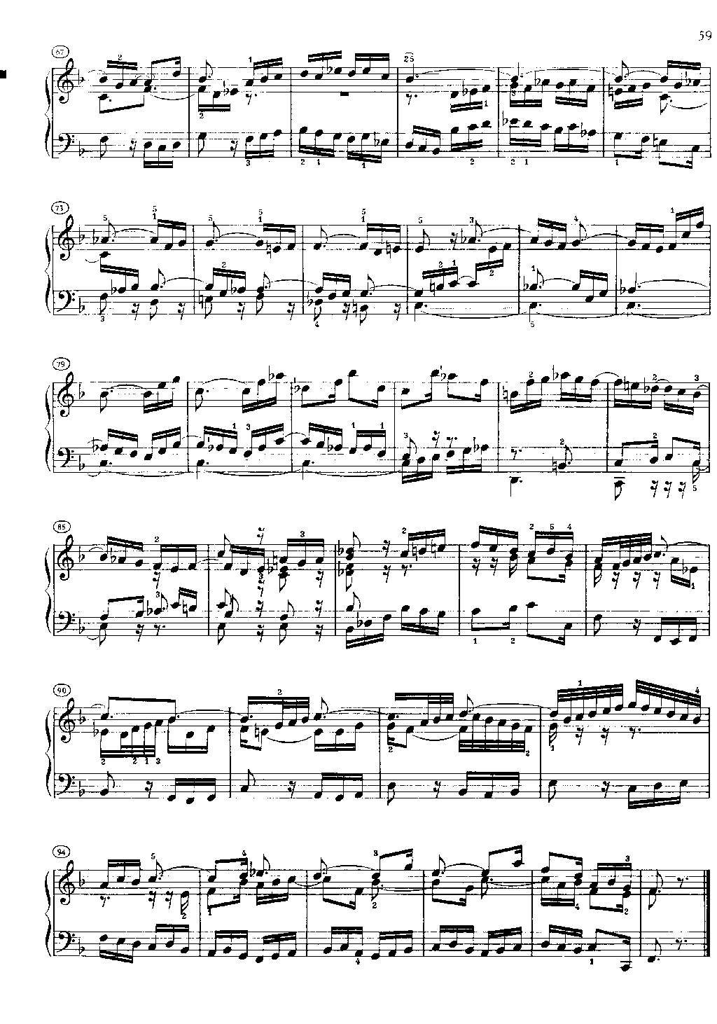 平均律钢琴曲集 赋格