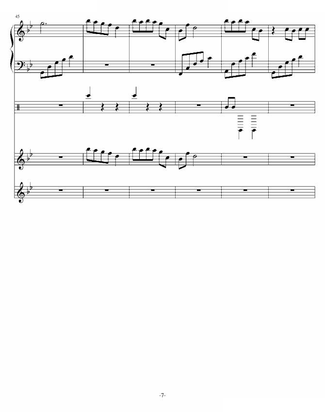 换季（钢琴版初稿）（为同学作的曲）