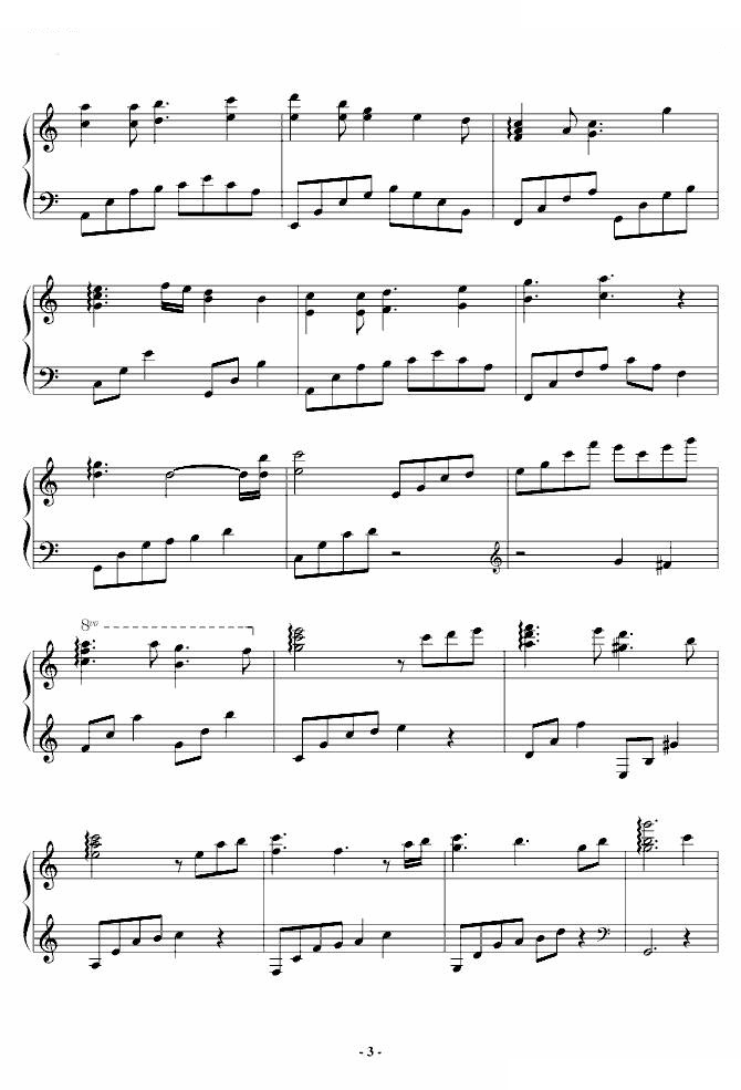 a小调前奏曲（修改版）