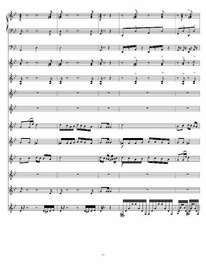 青春舞曲（学校常用的器乐合奏版）