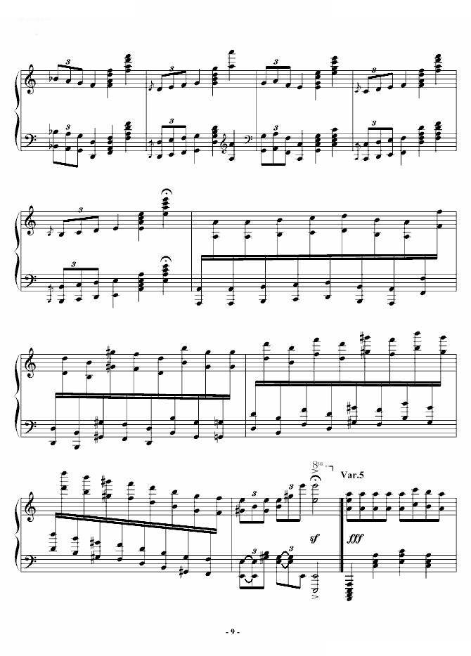 马克西姆帕格尼尼飞絮曲（标准版）