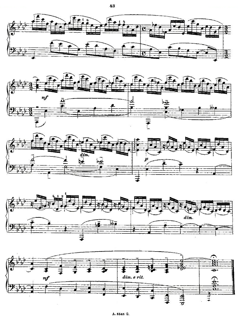 10首前奏曲之八（Rachmaninoff 10 Preludes, Op.23）