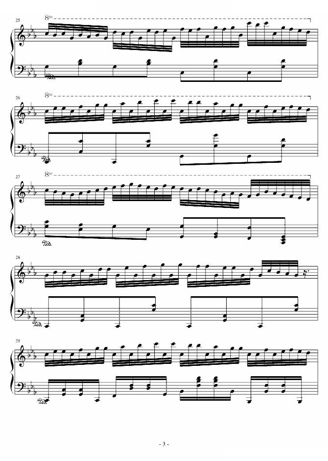 未名钢琴曲