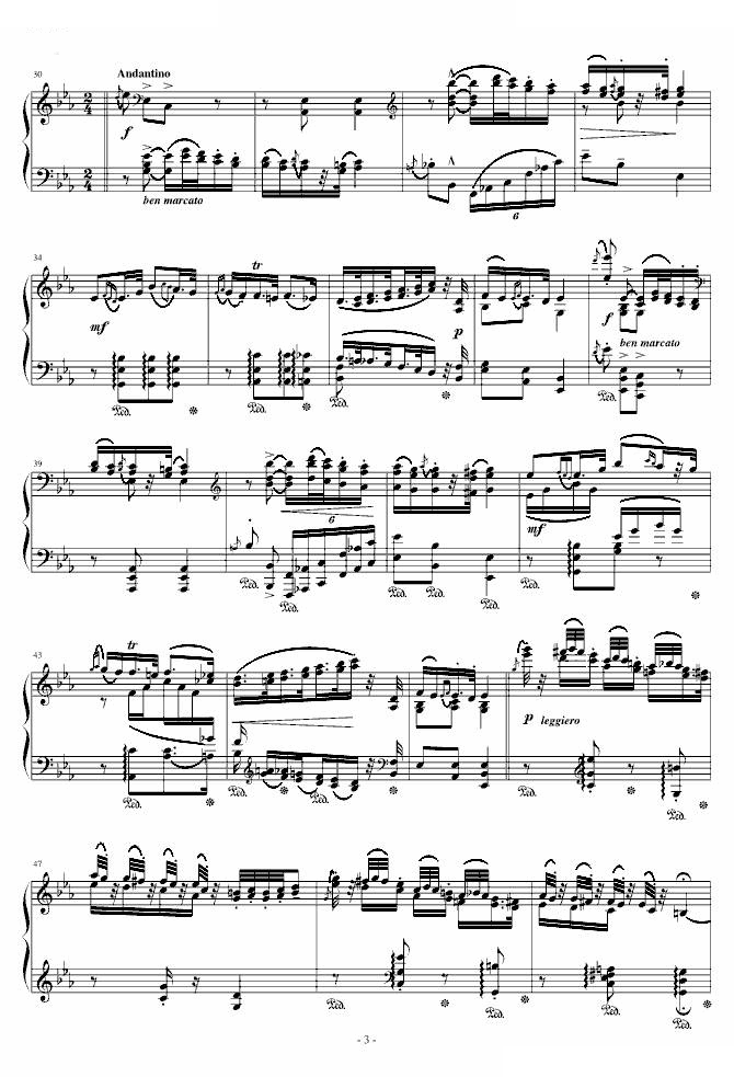 李斯特匈牙利狂想曲第4号 华丽而动听的狂想曲