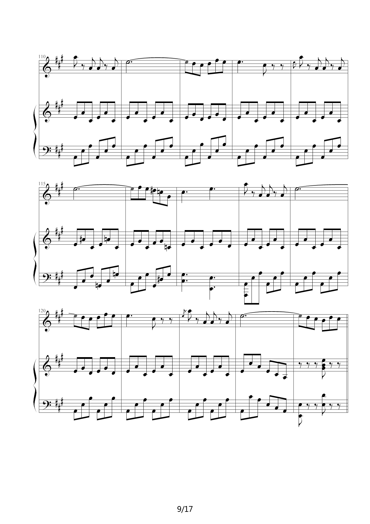 La Danza（Tarantella napoletana） C调