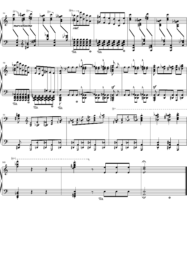 Etudes dexecution transcendante No.2 （fusées）