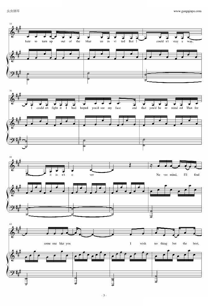 Someone Like You -adele