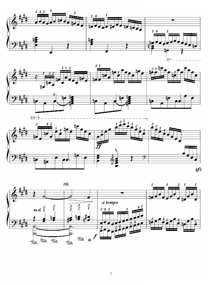 练习曲Op.72 No.1
