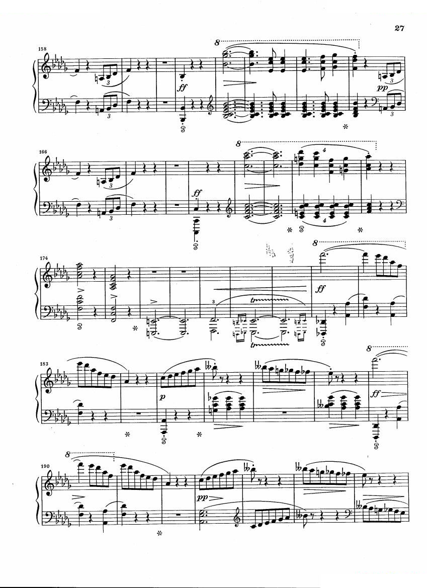 Chopin Scherzo B flat minor Henle