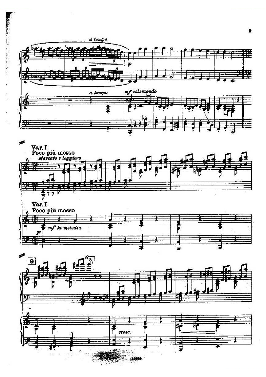 Dohnanyi_Variations_Nursery_Rhyme_Op25（一）