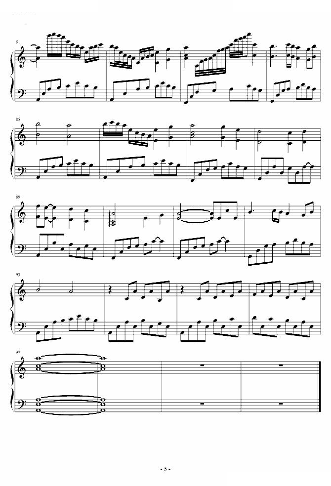 勇敢的心(Braveheart Theme)-网络上流传版本