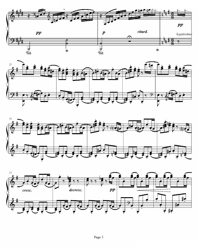 E大调回旋随想曲