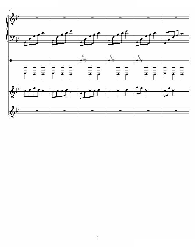 换季（钢琴版初稿）（为同学作的曲）