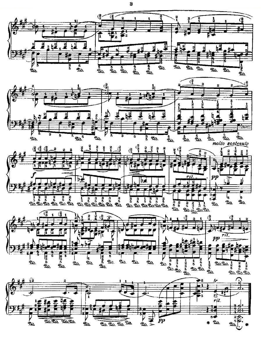 肖邦练习曲Fr.Chopin Op.10 No11