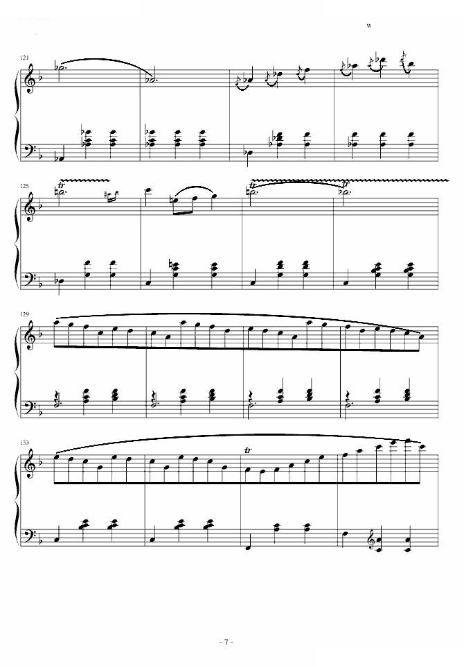 华丽的圆舞曲第三首（小猫圆舞曲）