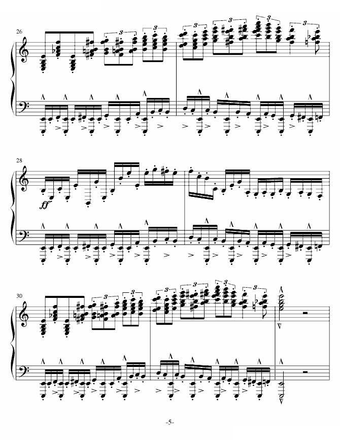 龙卷风 超级练习曲