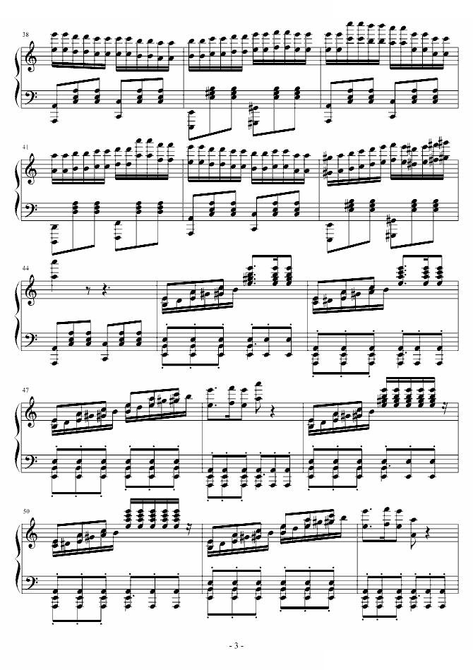 a小调练习曲
