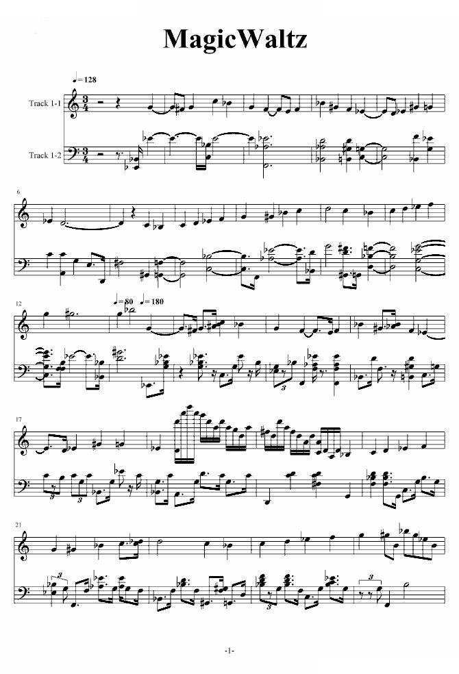 Magic Waltz基本接近原版