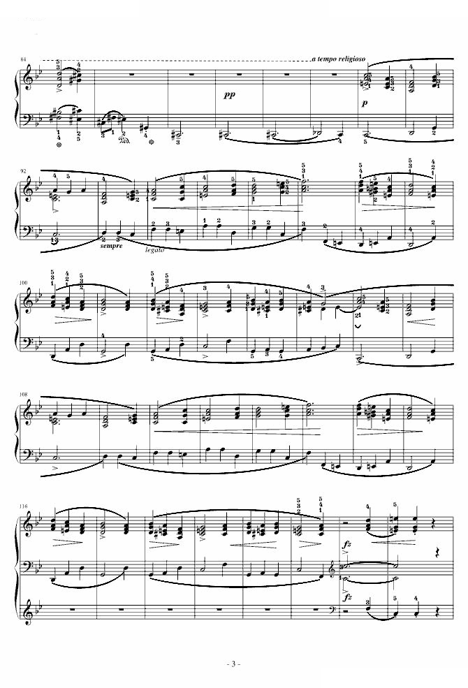 肖邦-G小调夜曲(No.6,Op.15-3)